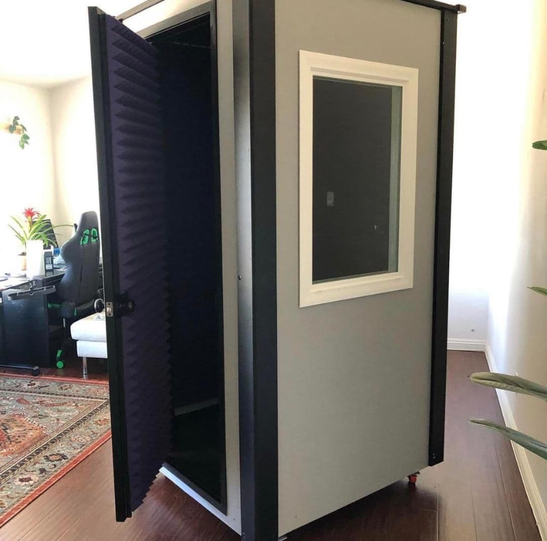 Custom Voice Over Booth for LA Artist image