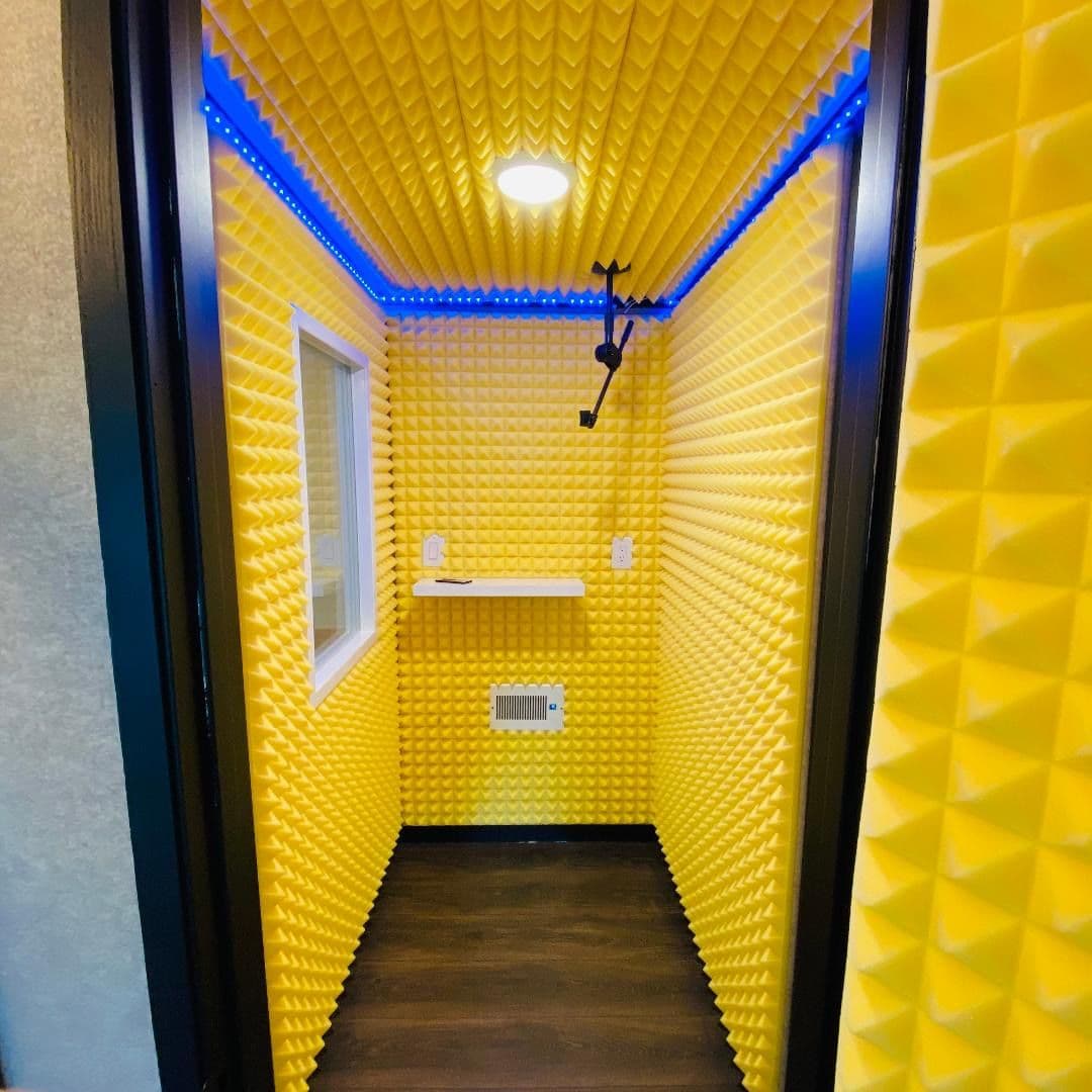 Project Custom Vocal Booth Installation in Hollywood California image