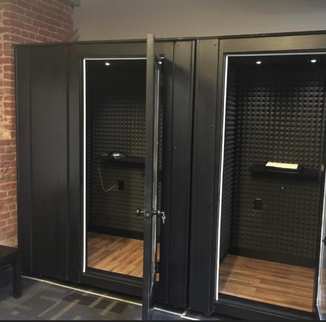 Enhance Office Focus with Our Custom Soundproof Booths image